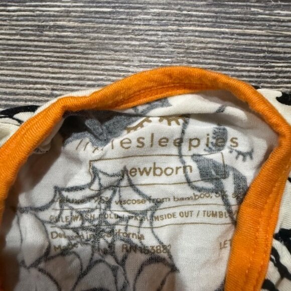Little Sleepies Newborn Zippie Footie Pajamas - Picture 3 of 5
